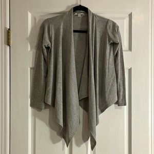 DKNY Drape Cardigan, Gray